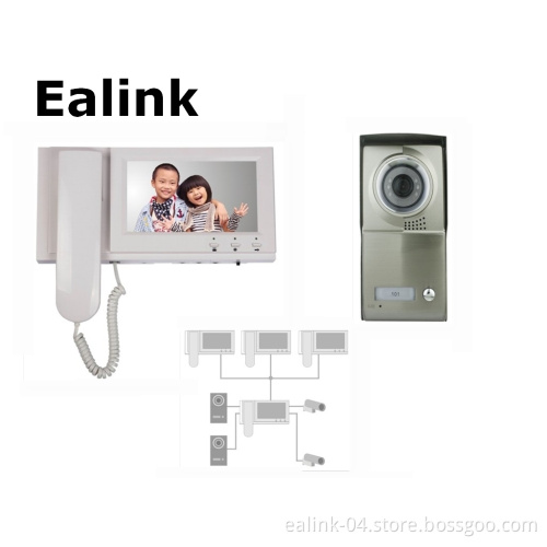 7" Color Video Door Bell with Touch Screen Operation (M1607BCR)